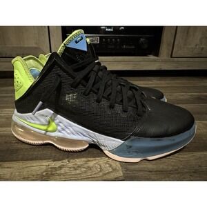 Nike LeBron 19 Low‎ Ghost Green Black Mens Size 12 Basketball Shoes Sneakers